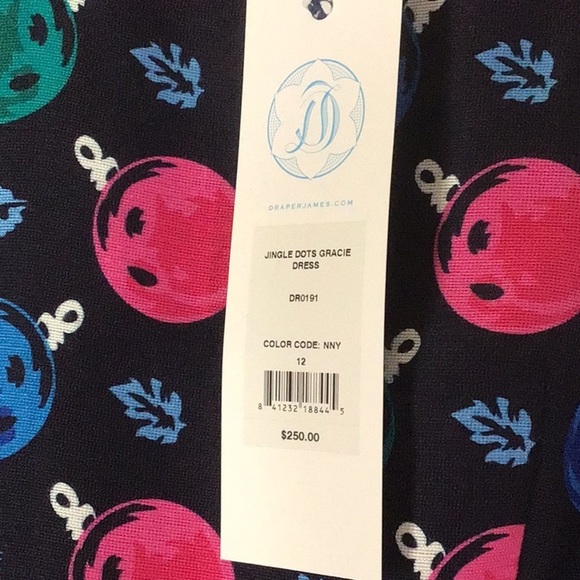 NWT DRAPER JAMES JINGLE DOT GRACIE DRESS - Picture 6 of 7